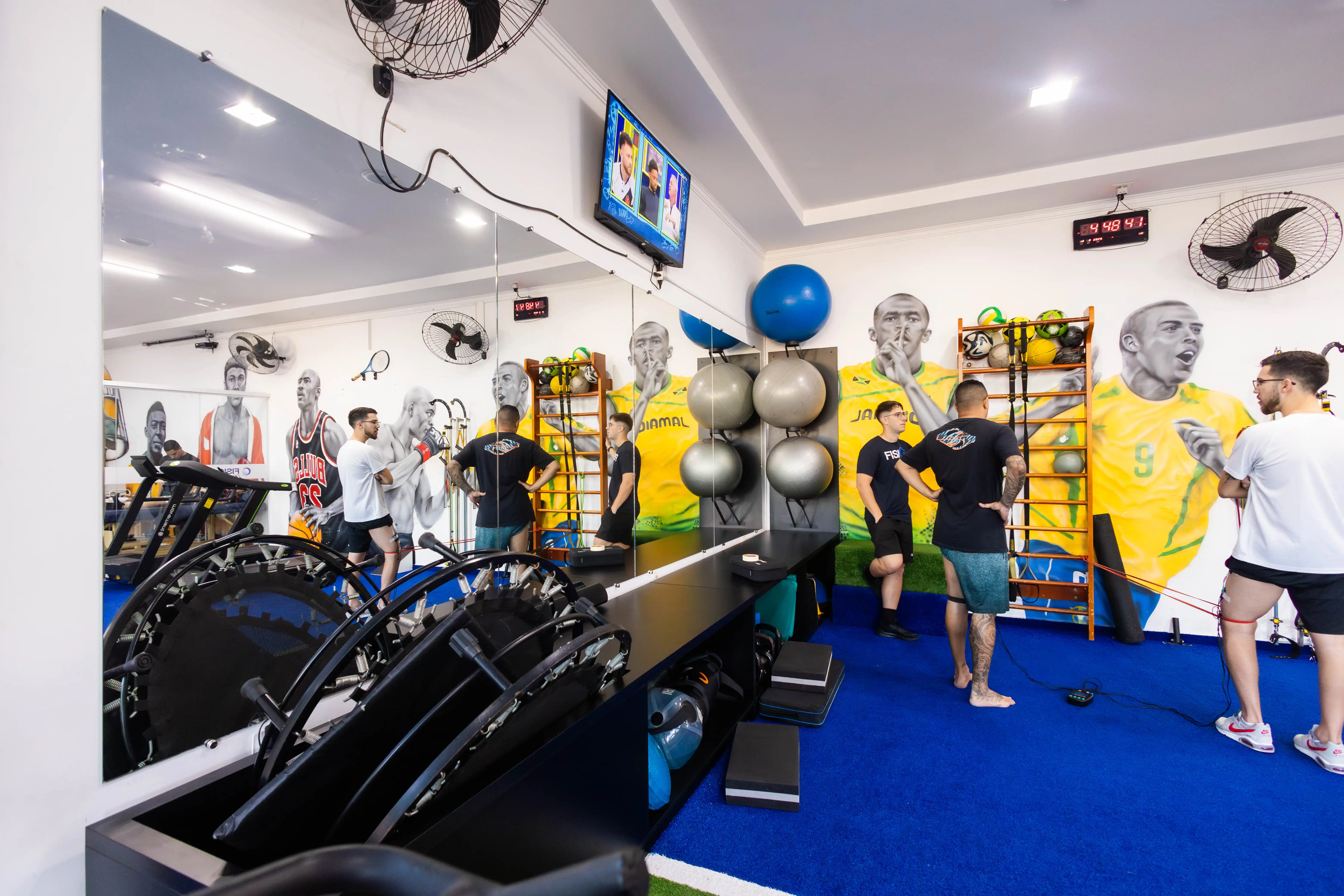 Espaço moderno e acolhedor